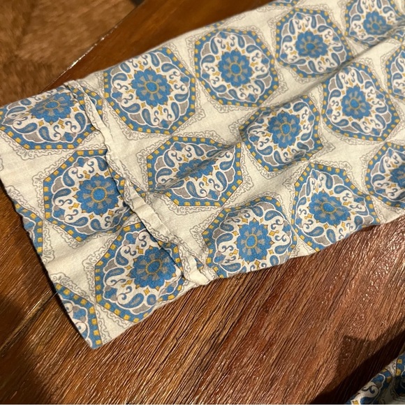 John Wells Ltd. Unisex Vintage 100% Cotton Wash & Wear Print Robe XL Made in USA - Picture 6 of 7